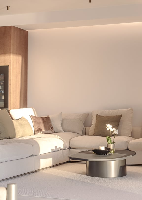 Designer apartment located in Portixol frontline with sea and beach access
