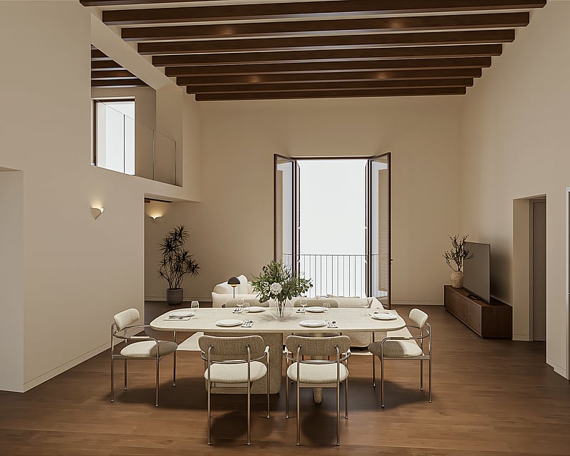 PLANTA NOBLE SANTA CREU
