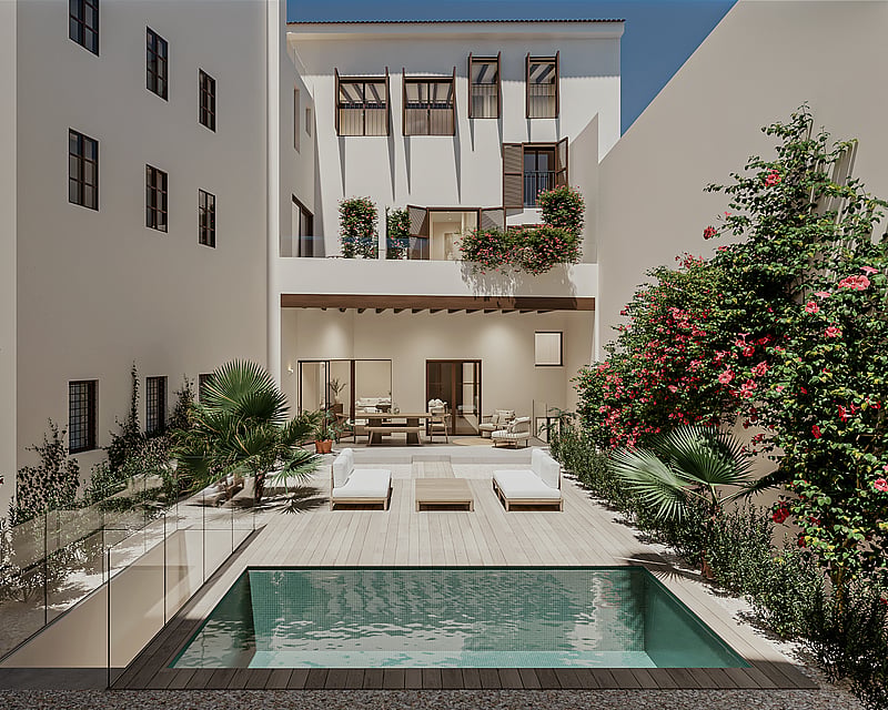 GARDEN POOL MAISONETTE